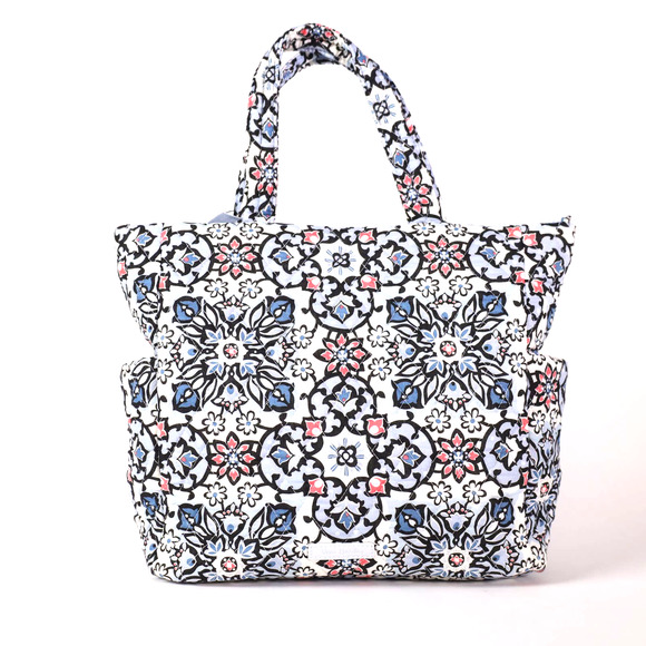 Vera Bradley Handbags - Vera Bradley Medium Zip Top Tote - Lisbon Medallion - NWT